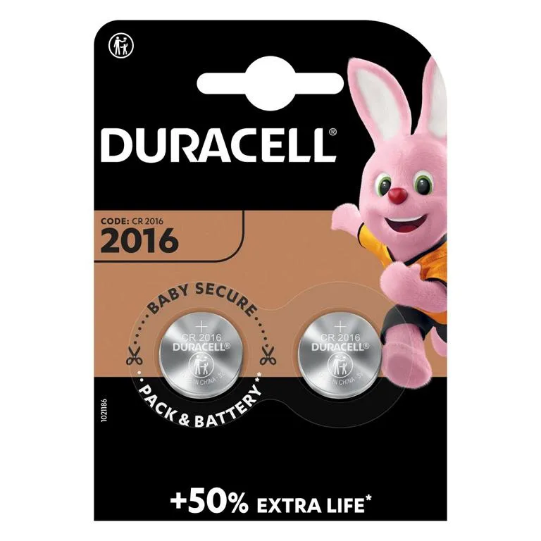 Duracell Knopfzelle ''CR2016''