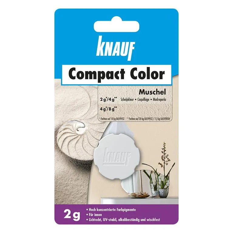 Compact-Color muschel 2 g
