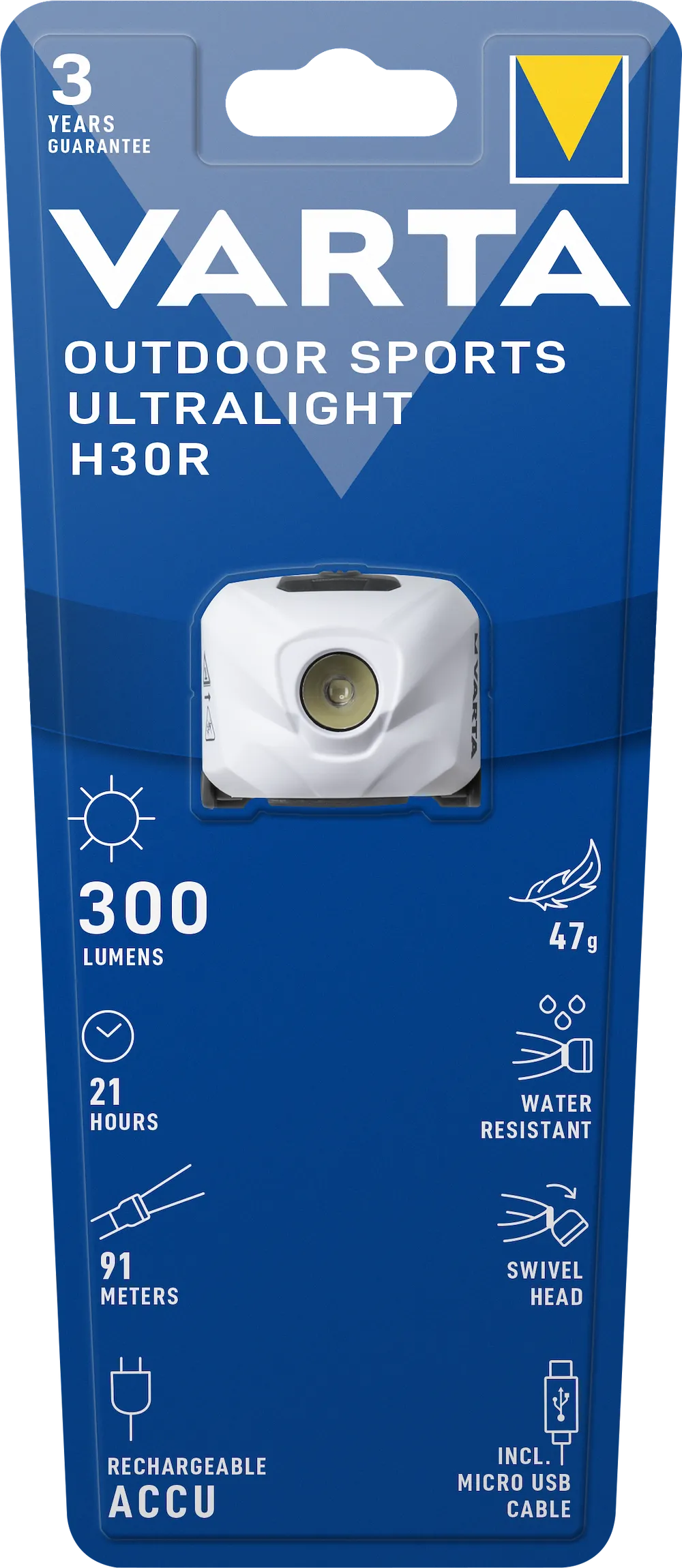 VARTA Outdoor Sports H30R ws