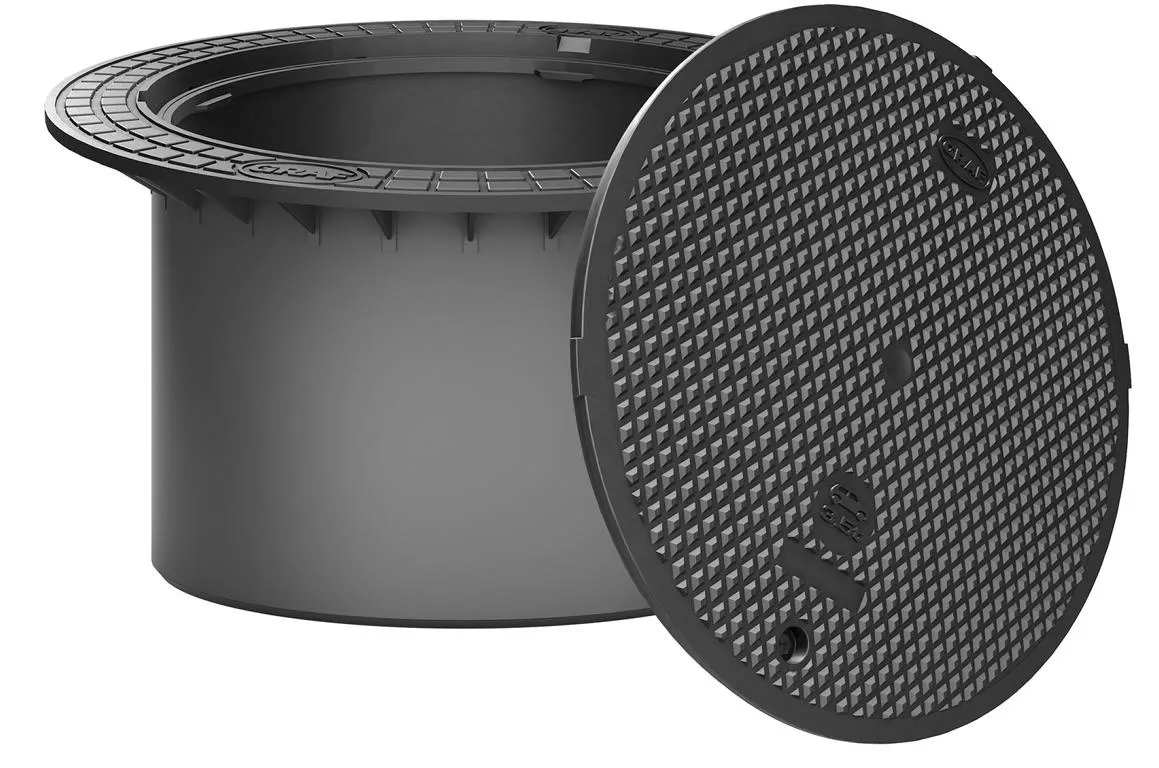 Teleskop-Domschacht 600 schw.