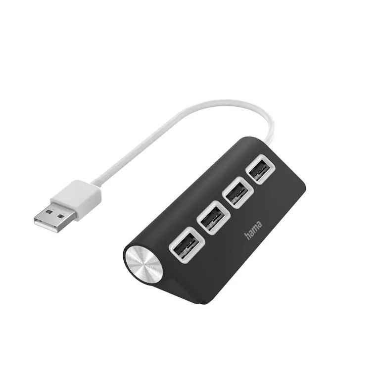 USB-Hub, 4 Ports, USB 2.0