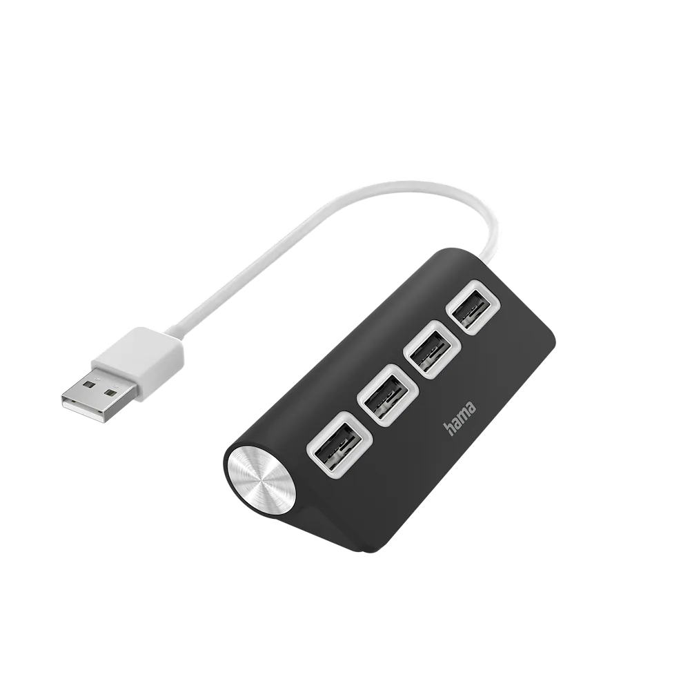 USB-Hub, 4 Ports, USB 2.0