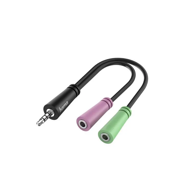 Audio-Adapter 4pol. 3,5mm-Klin