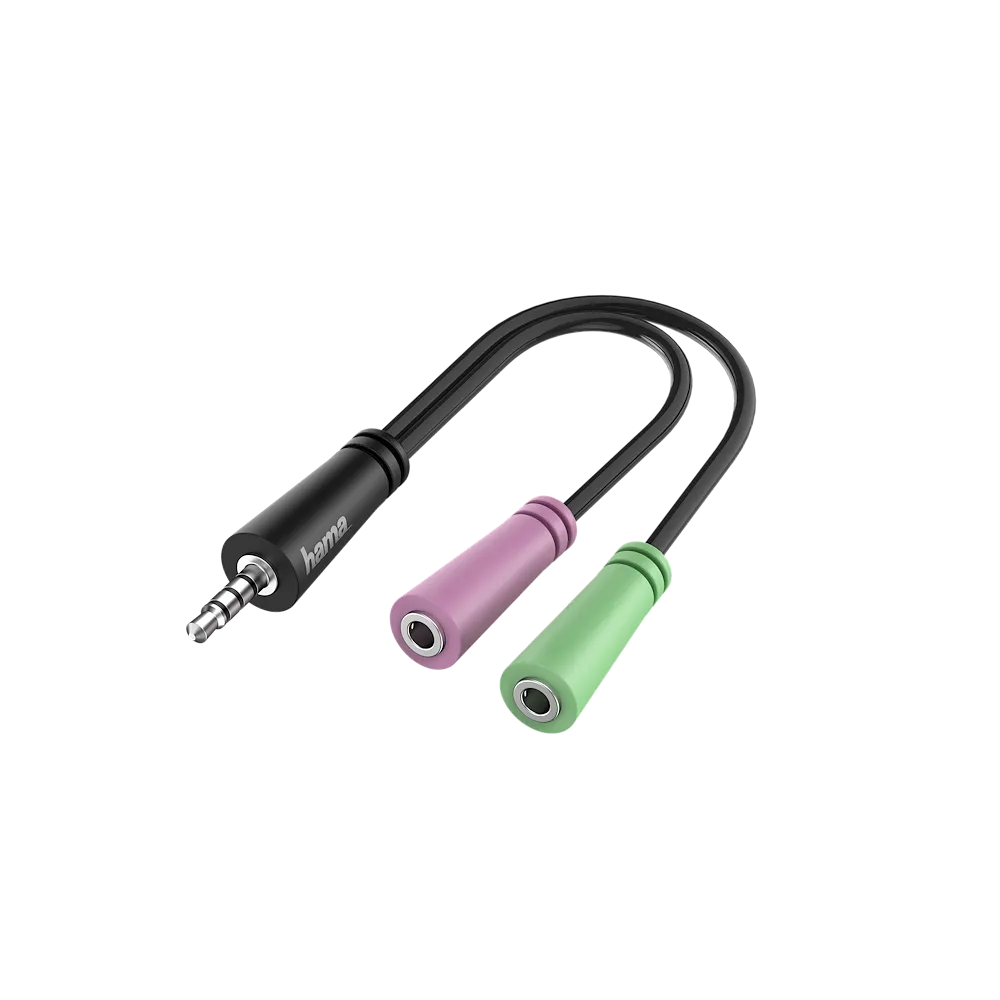 Audio-Adapter 4pol. 3,5mm-Klin