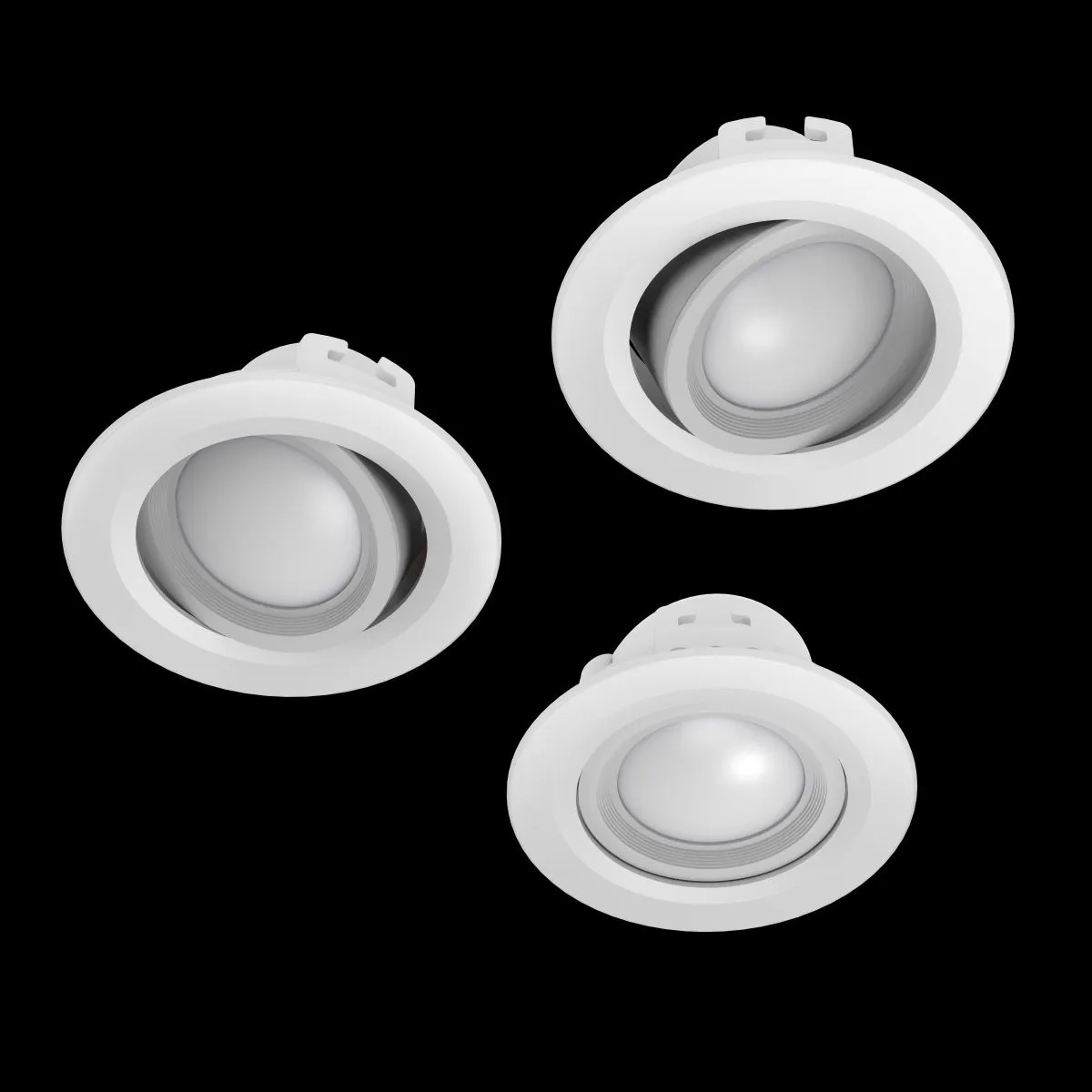 Hama WiFi LED Einbaustrahler 3er Set W