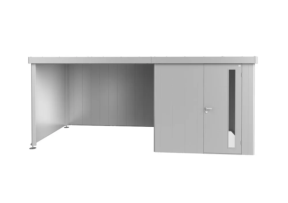 Seitenwand f&uuml;r Seitendach zu