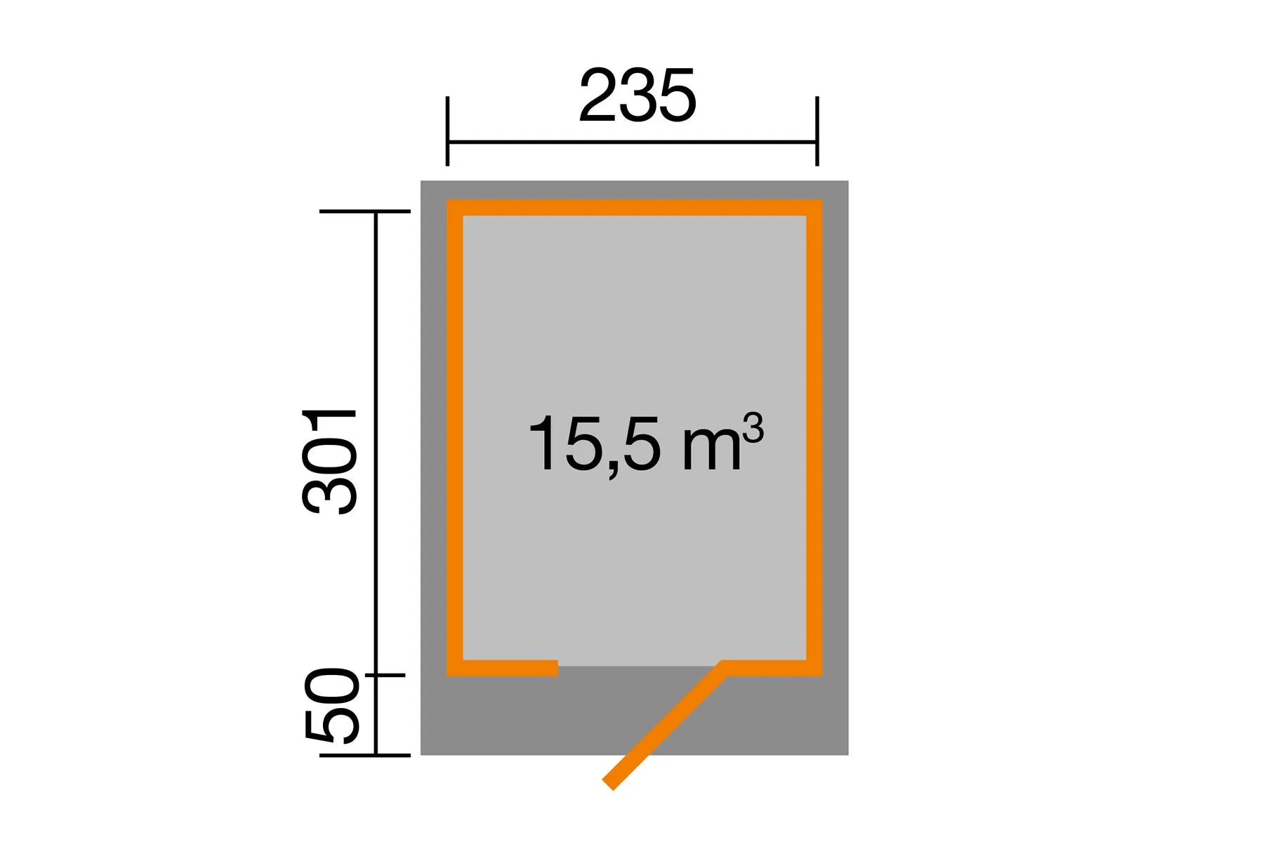 Designhaus 172 Gr. 2, grau