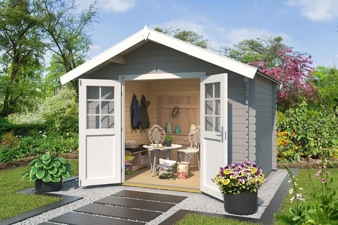 Gartenhaus 209 Gr.2,5,hellgr