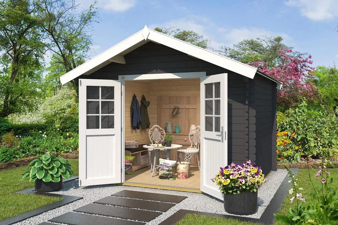 Gartenhaus 209 Gr.2,5,graphit