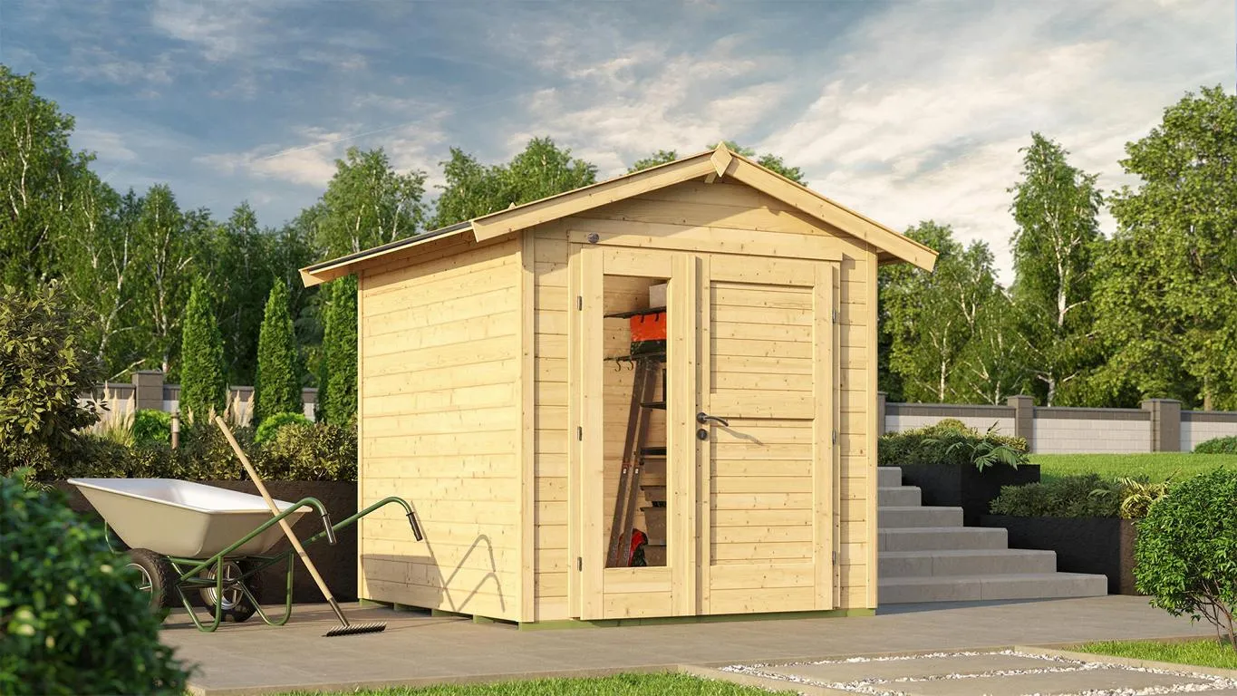 Gartenhaus 224 A Gr. 1, natur