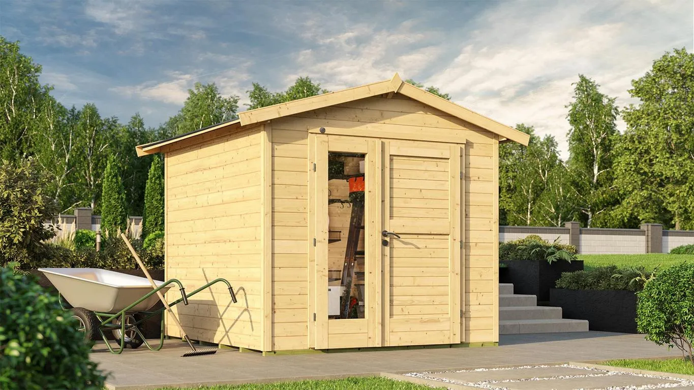 Gartenhaus 224 A Gr. 2, natur