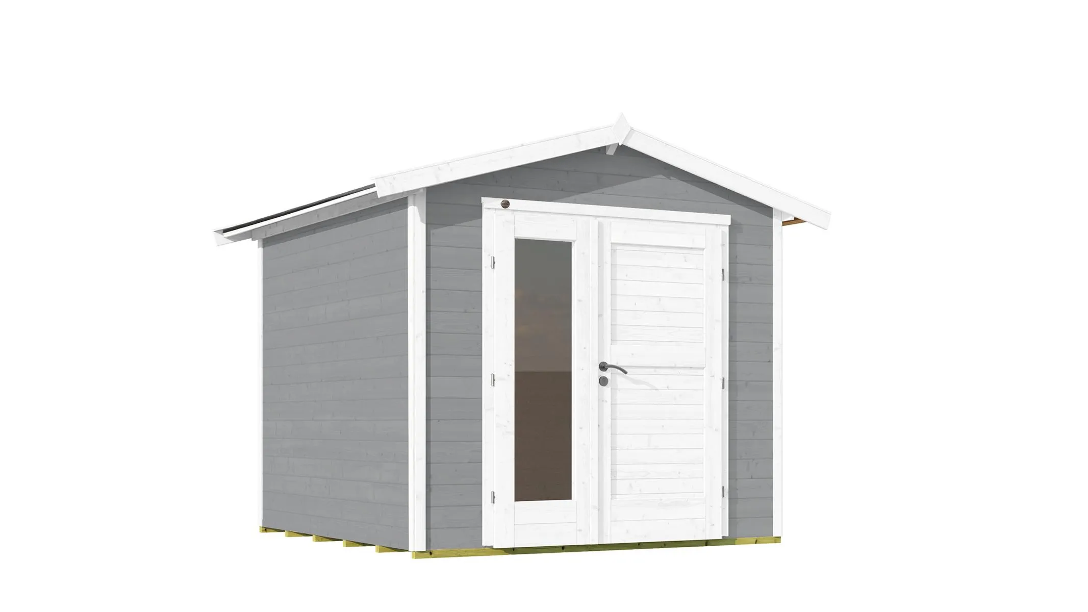 Gartenhaus 224 A Gr. 2, grau