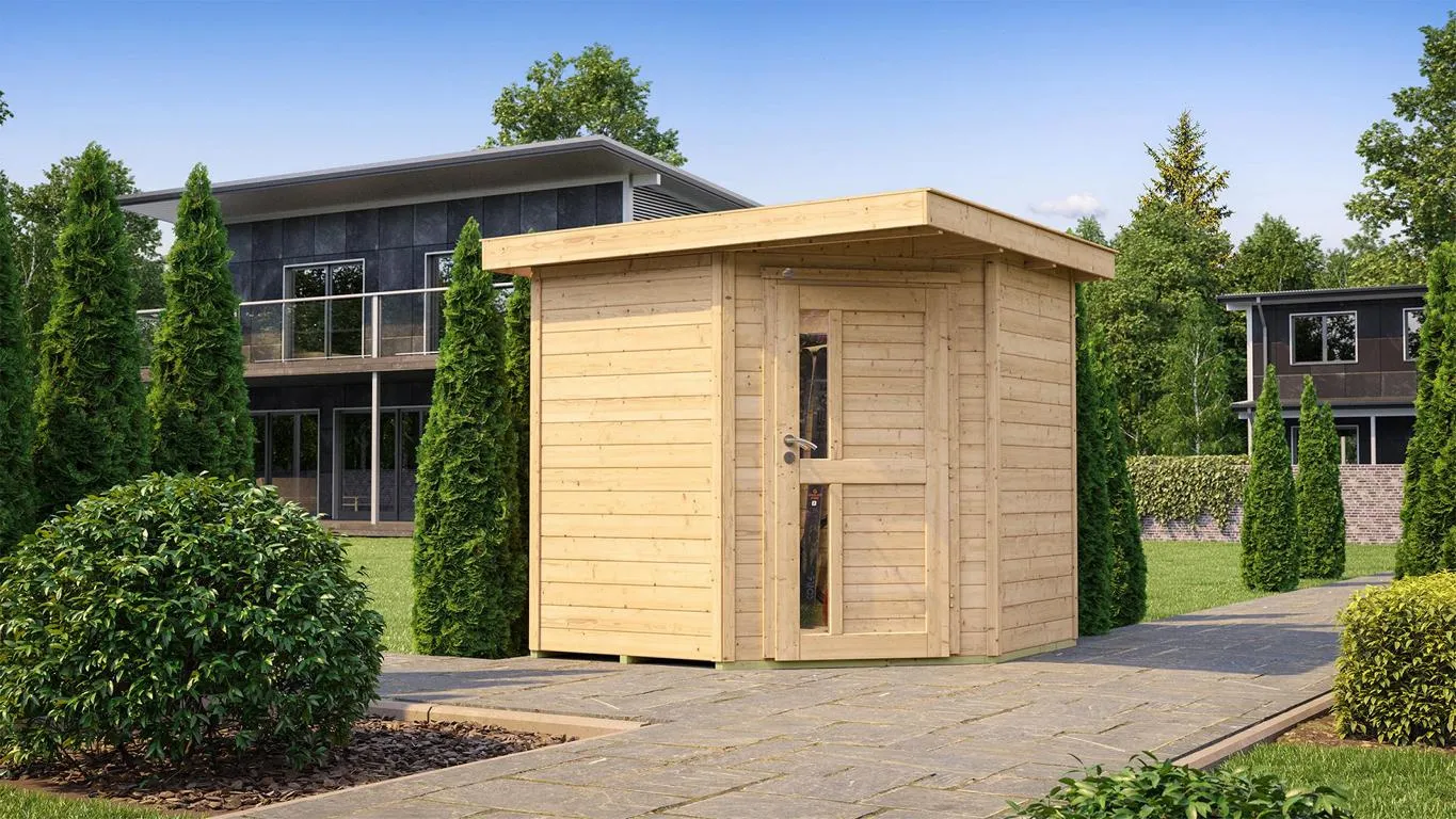 Gartenhaus 229 A Gr.1,natur