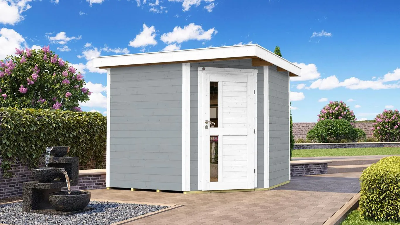 Gartenhaus 229 A Gr.2,grau