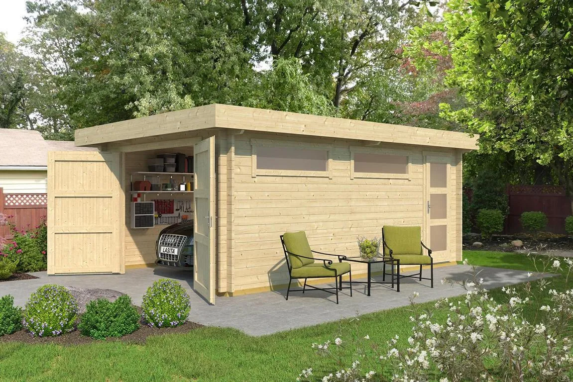 Einzelgarage 441, natur