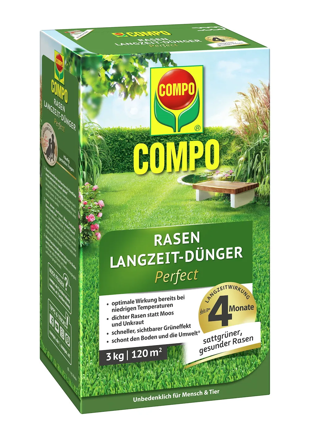 COMPO Rasen Langzeit-D&uuml;nger