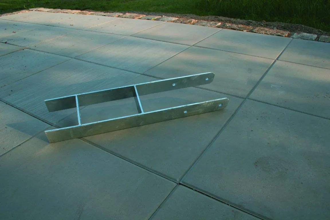 Pavillon H-Pfostenankerset