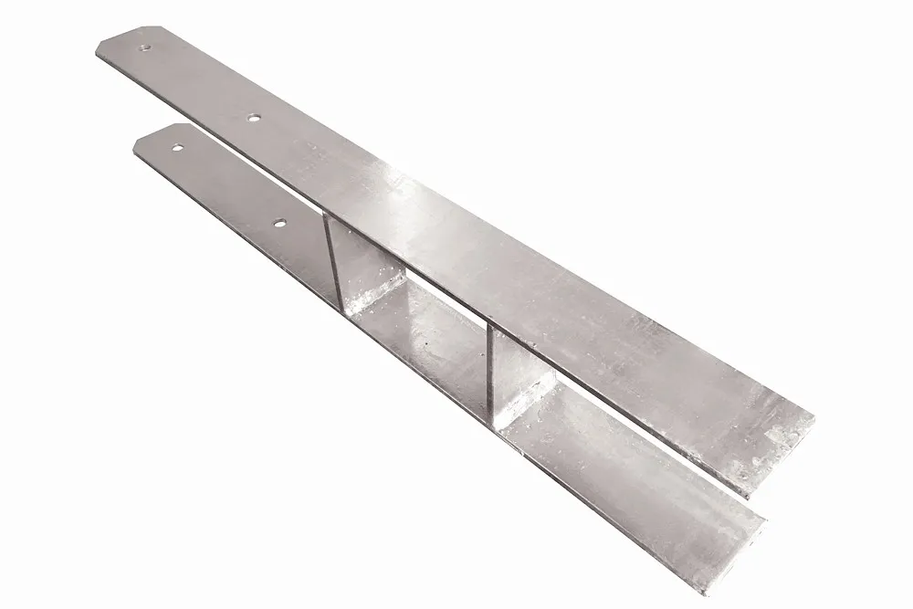 Pavillon H-Pfostenankerset