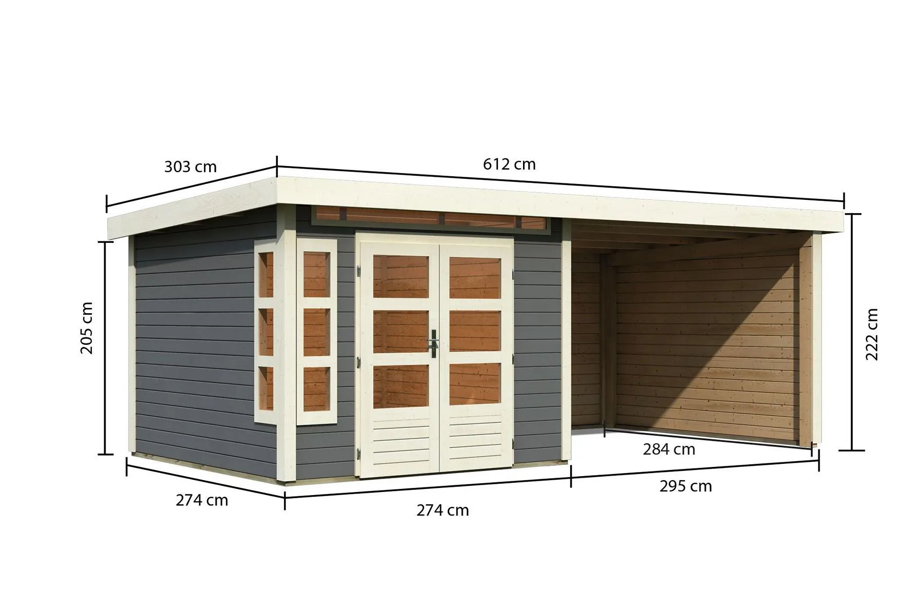 SH Kastorf 6 tgrau 274x274x234