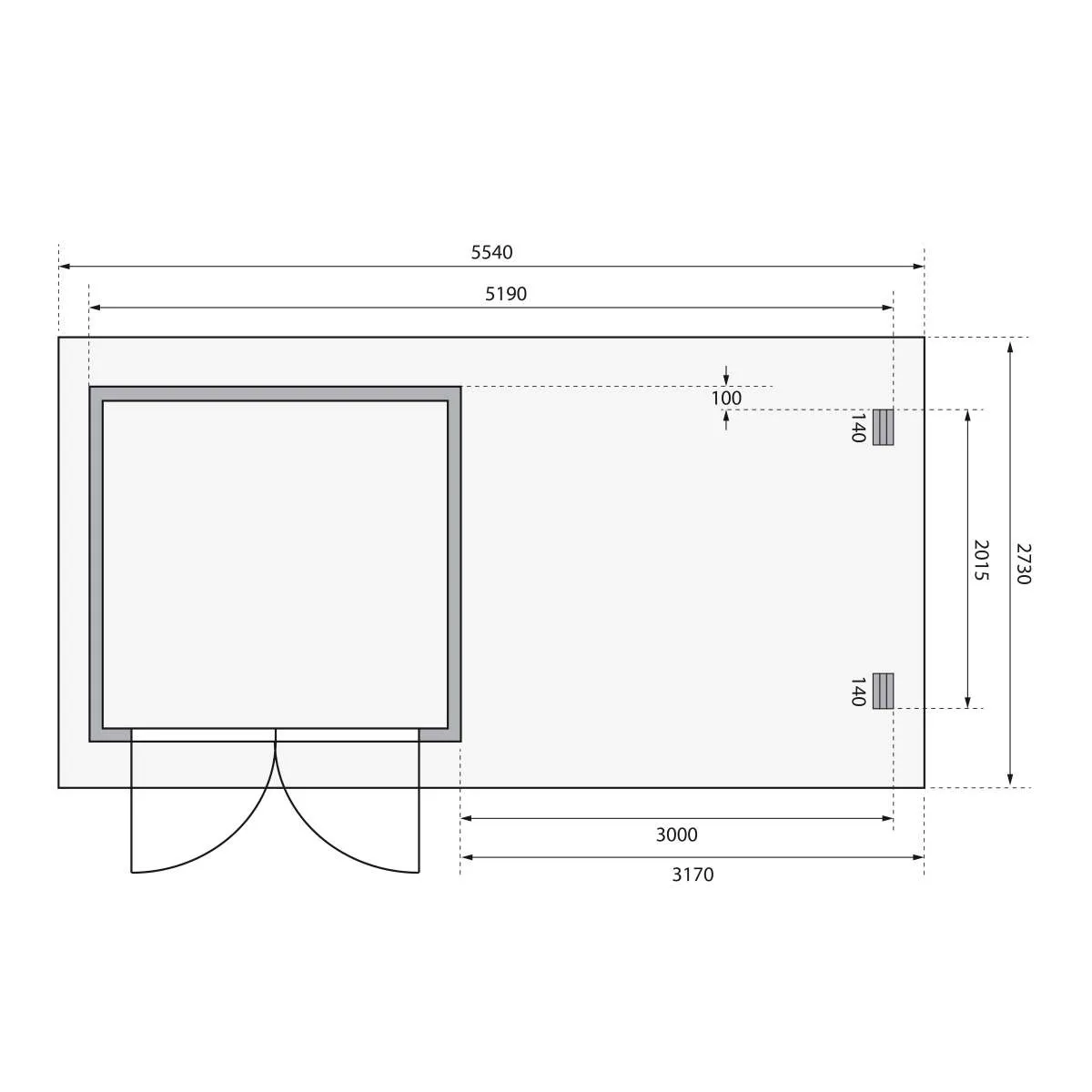 BH Bastrup 2 Anthr.220x220x220
