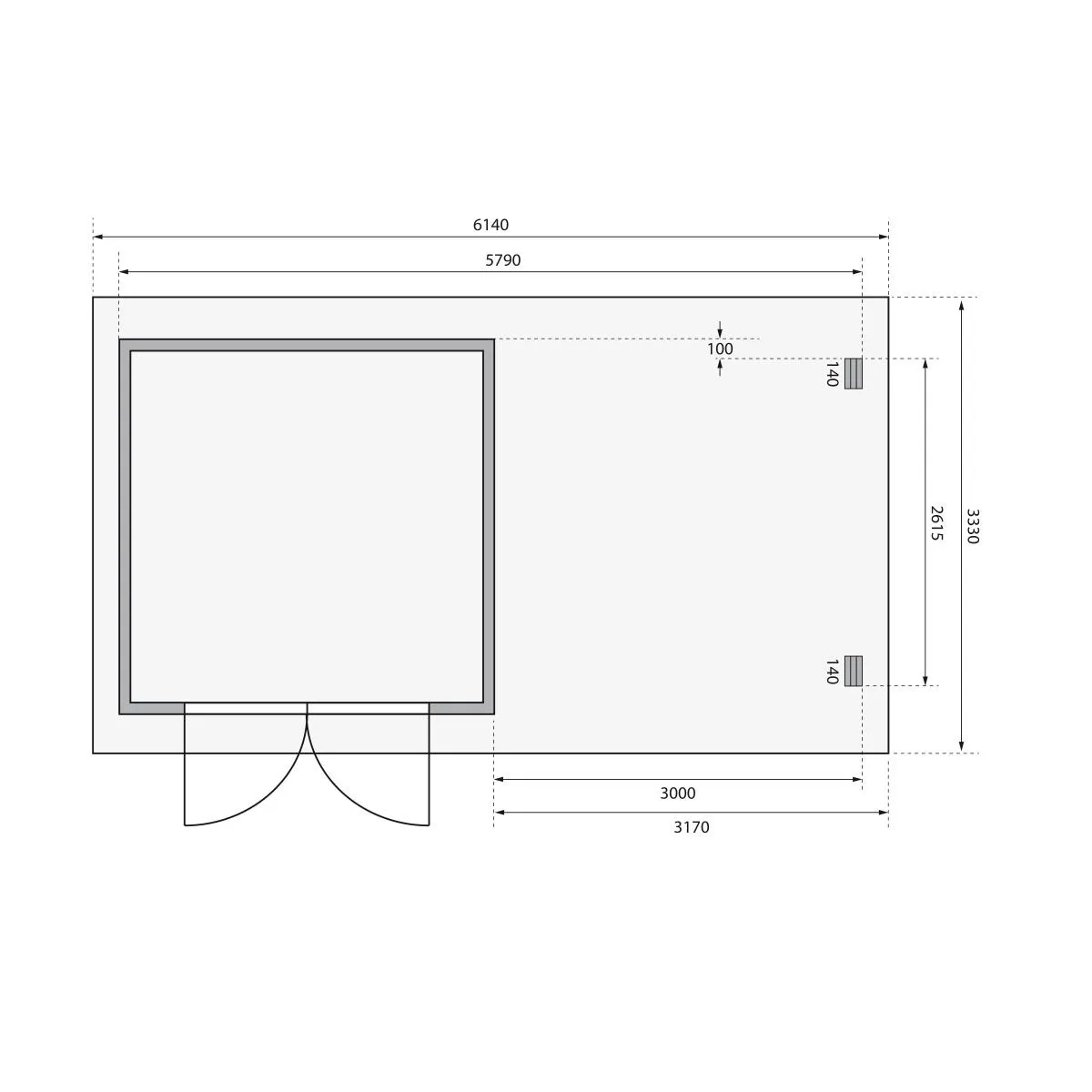 BH Bastrup 5 Anthr.280x280x222