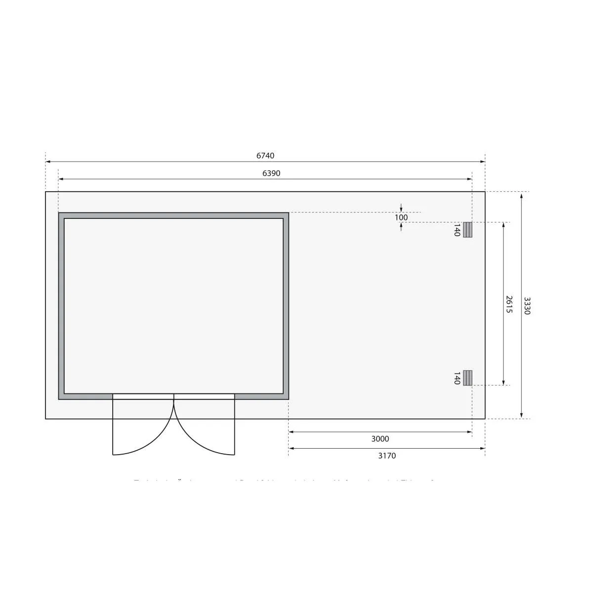 BH Bastrup 7 Anthr.340x280x222