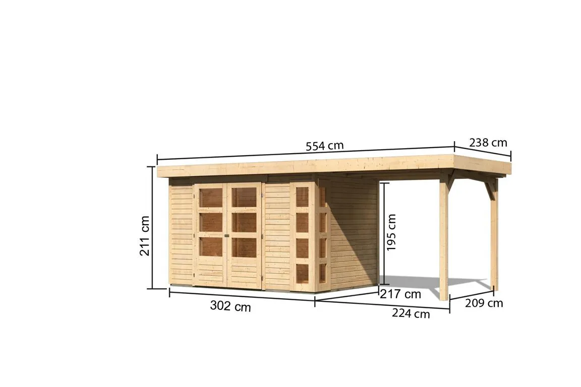 SH Kerko 4 natur 302x217x211