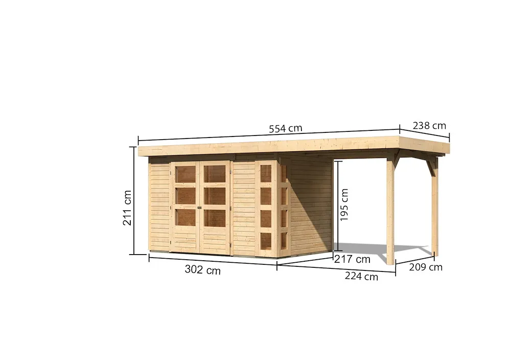 SH Kerko 4 natur 302x217x211