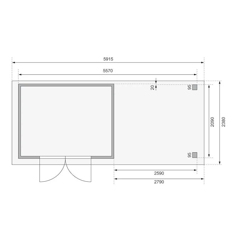 SH Kerko 4 terra 302x217x211