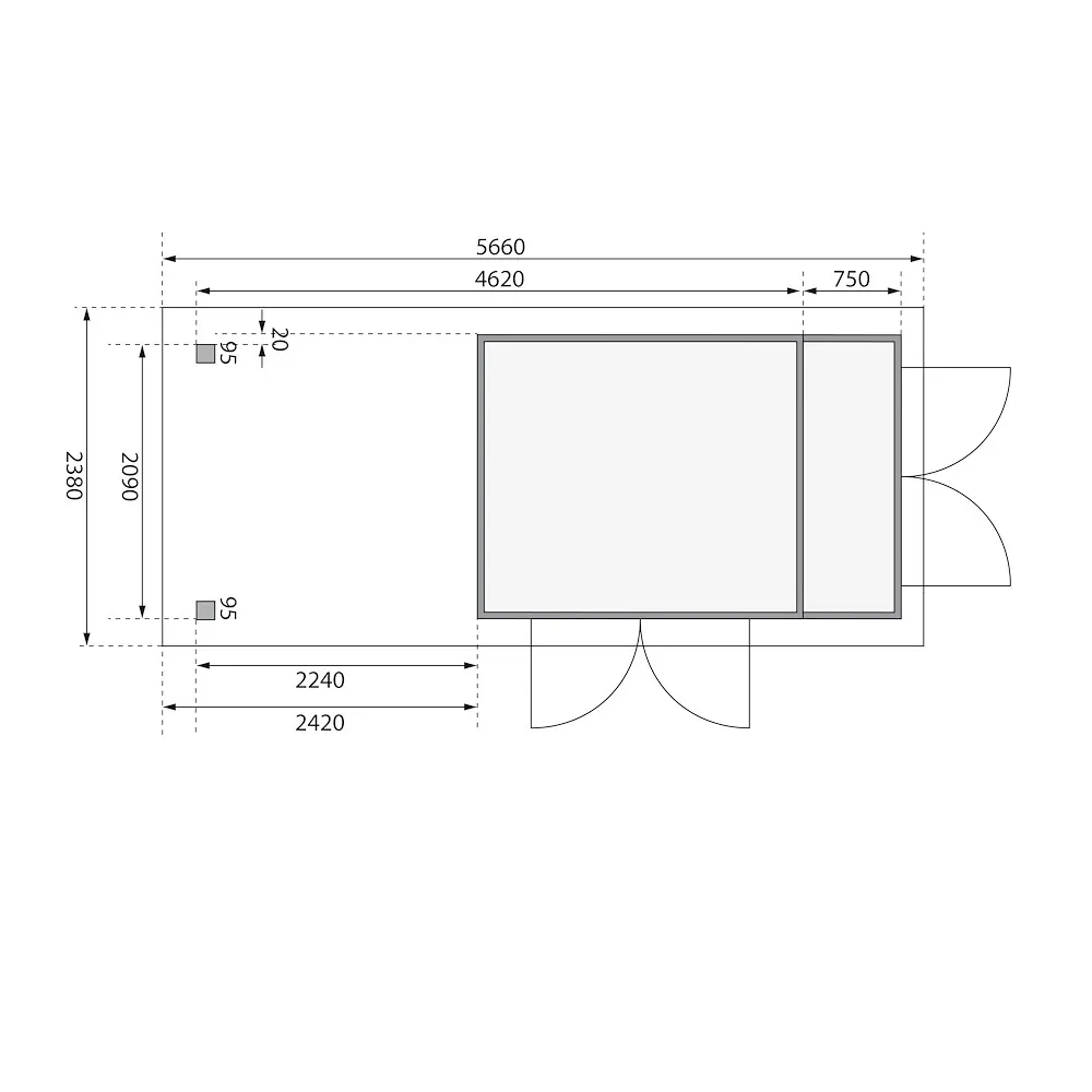 SH Retola 3 natur 242x217x211