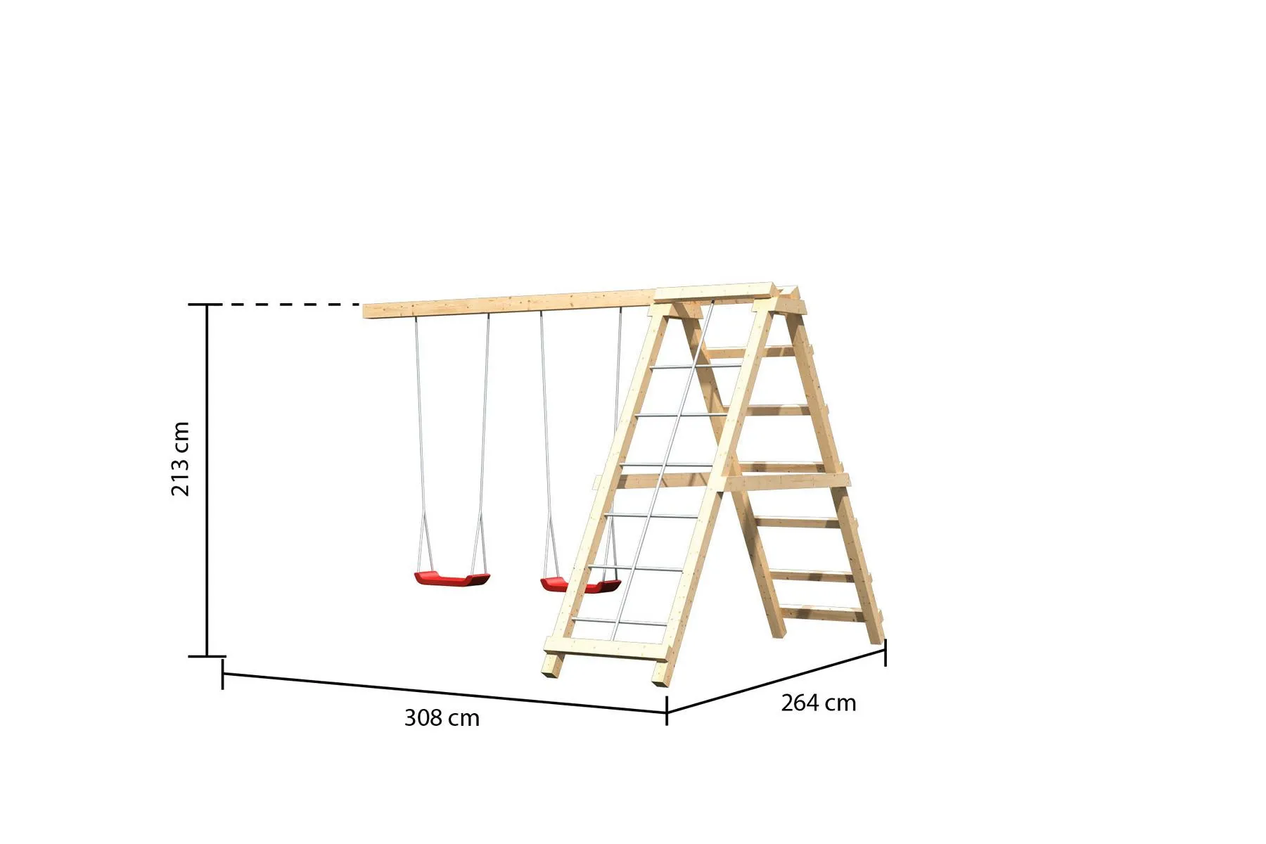 Akubi Schaukelanbau Doppel