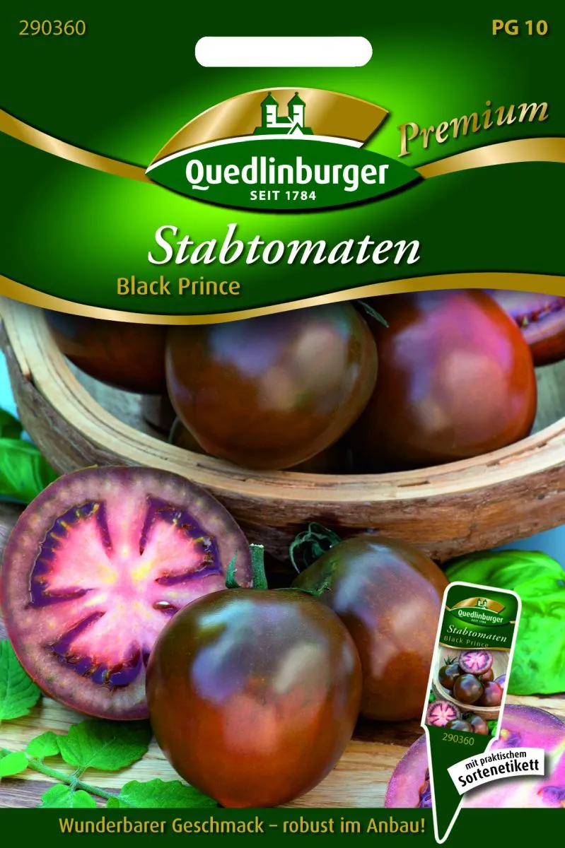 Tomaten Stab- Black Prince