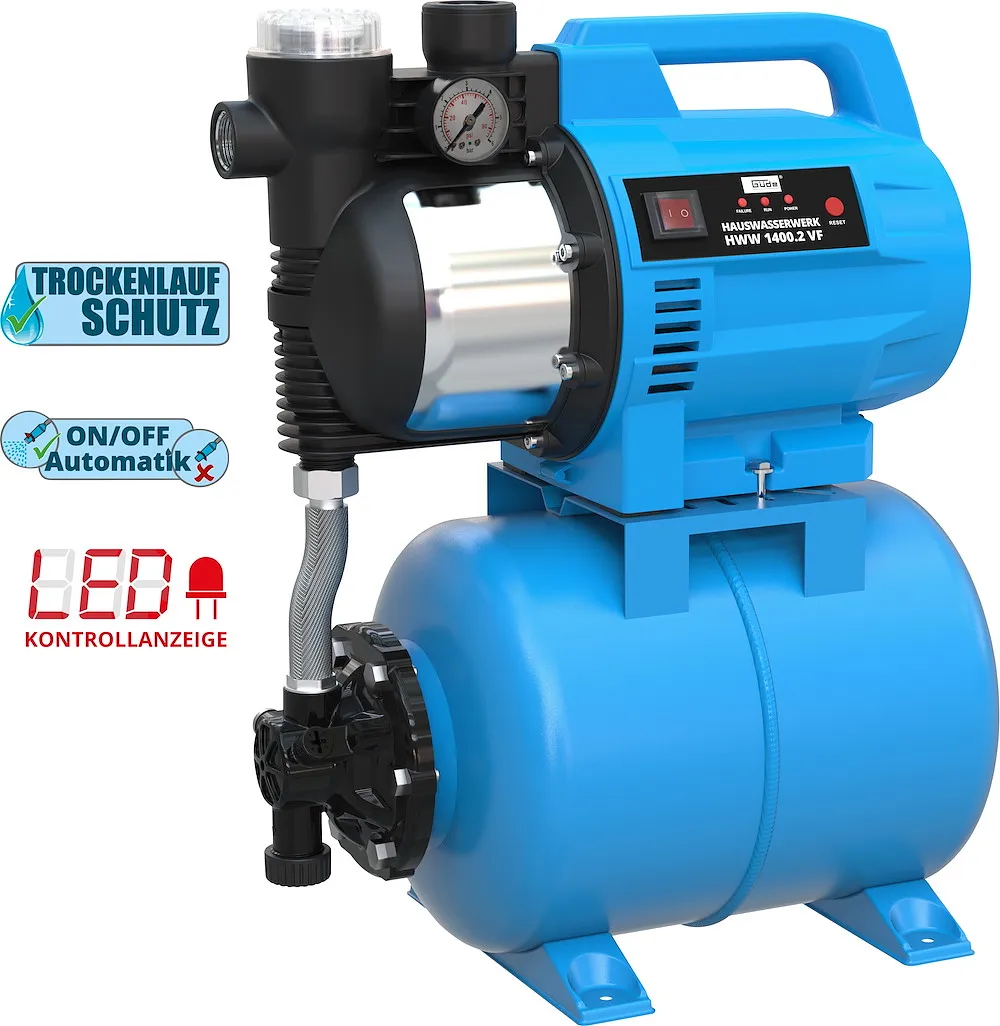 Hauswasserwerk HWW 1400.2 VF