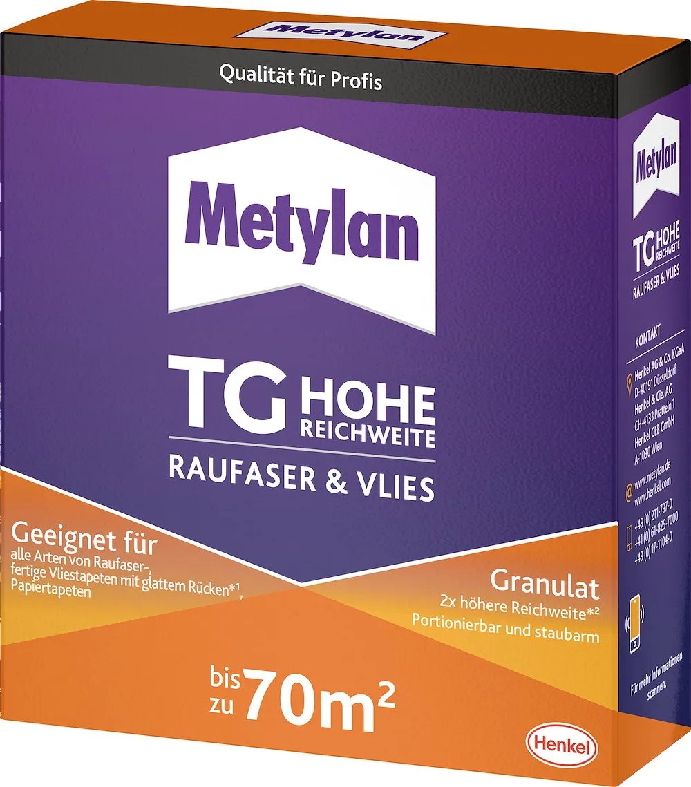 Metylan TG Hohe Reichweite
