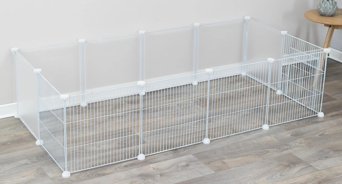 Indoor Freilaufgehege, Metall/