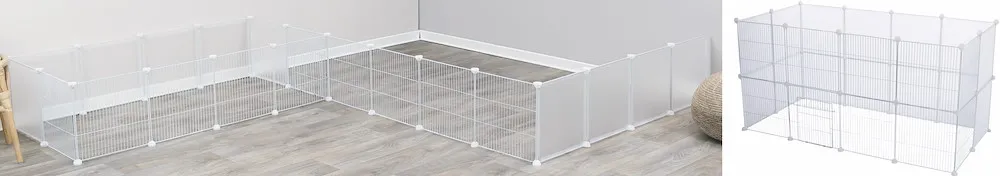 Indoor Freilaufgehege, Metall/