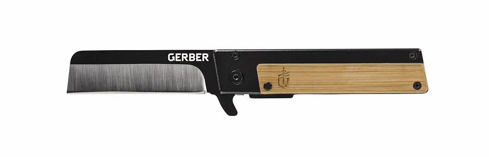 Einhandmesser QUADRANT bambus