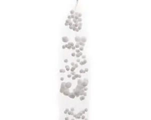Schneeball-Girlande Lametta