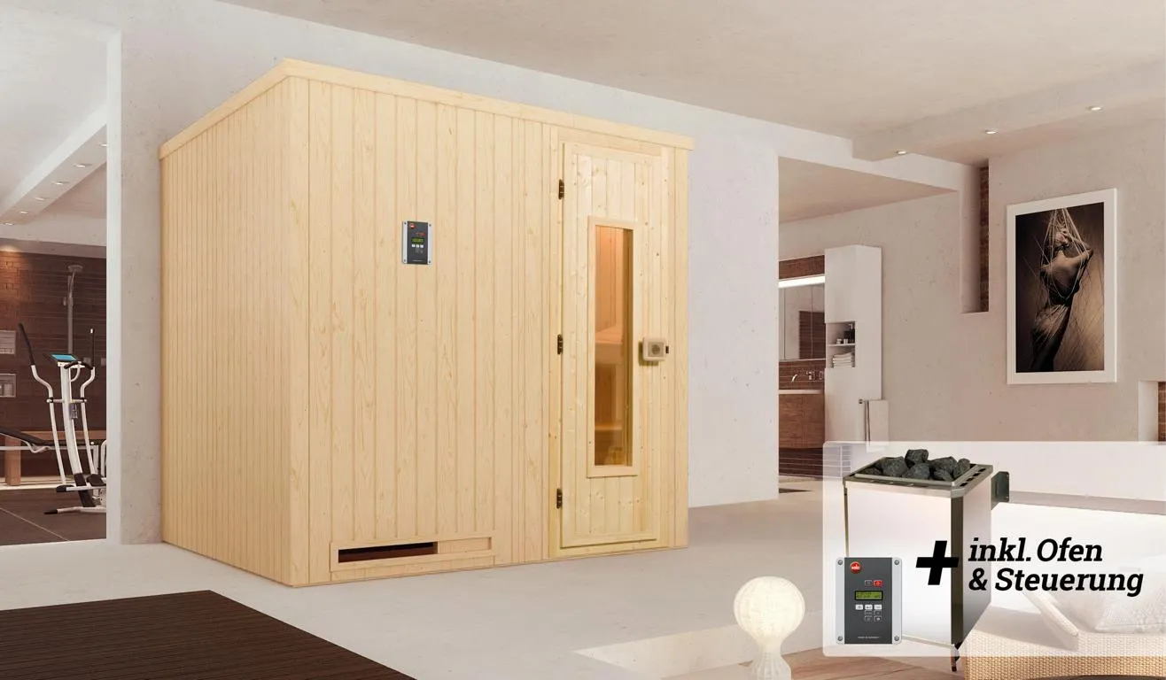Elementsauna HALMSTAD 1 HAT,