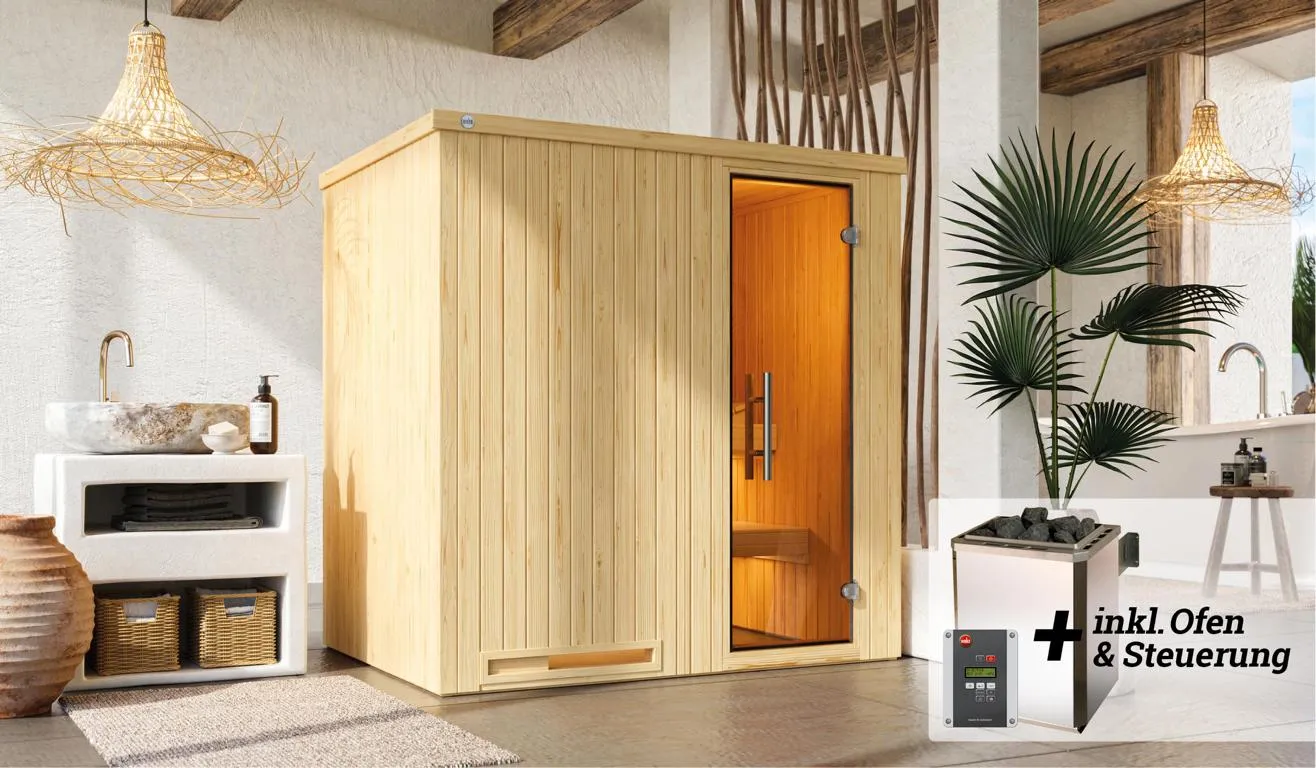 Elementsauna HALMSTAD 1 GT,