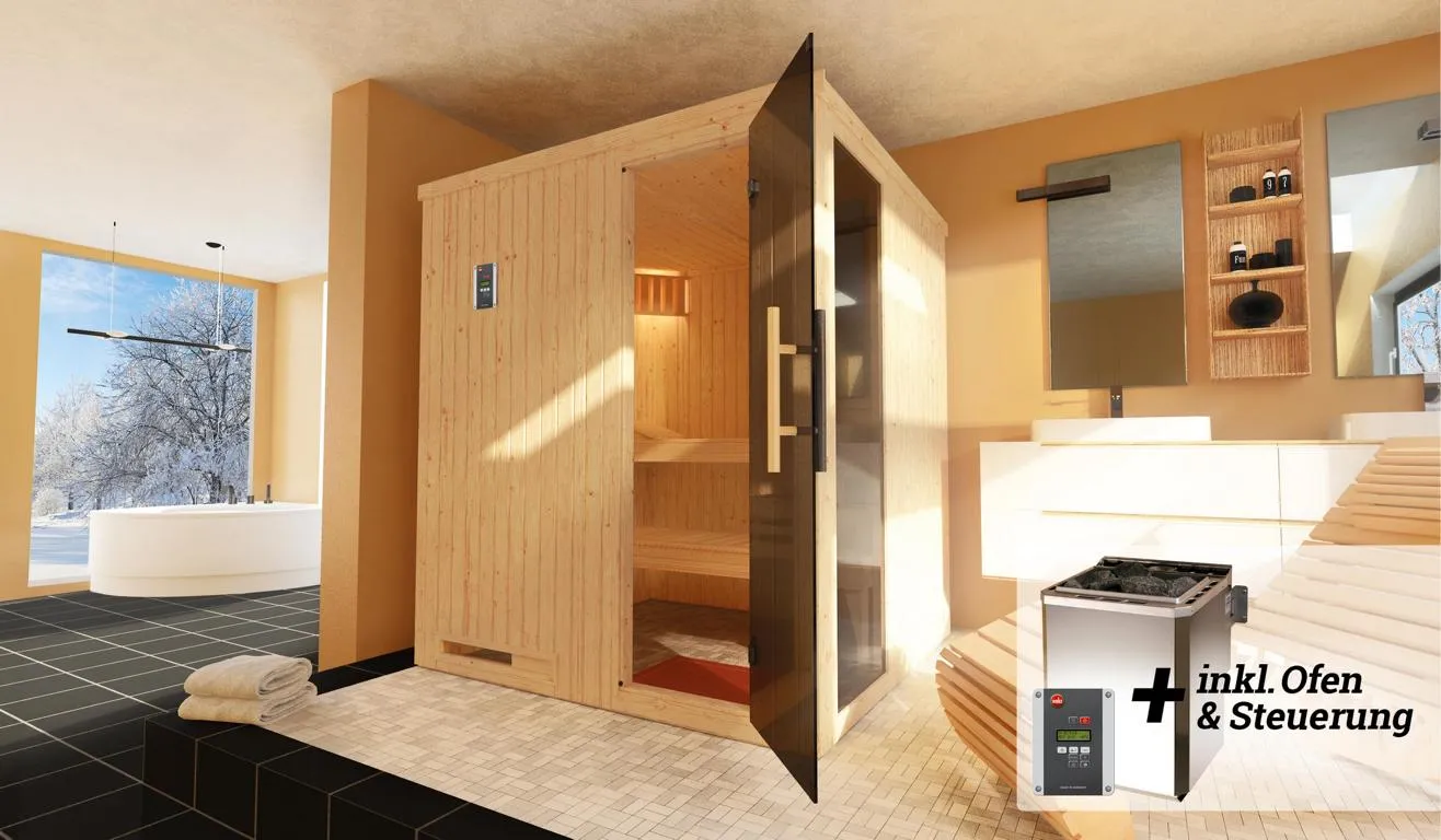 Elementsauna HALMSTAD 2 GTF,