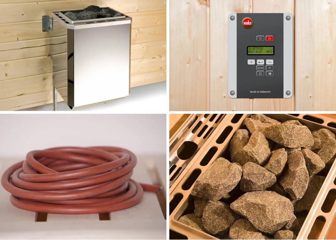 Elementsauna VARBERG Eck 1 GT,