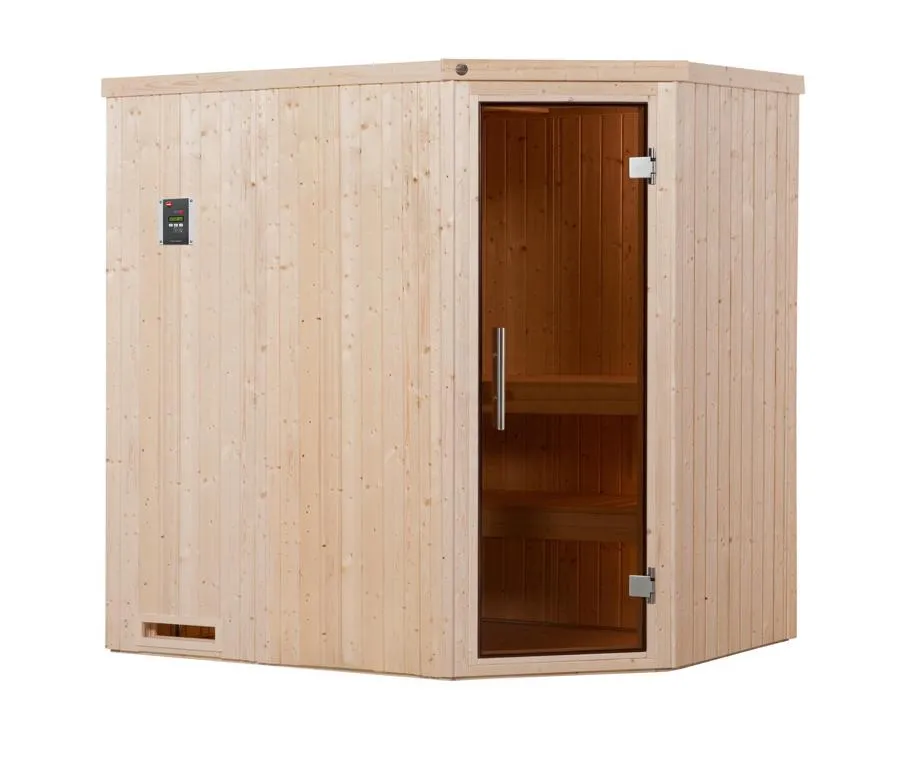 Elementsauna VARBERG Eck 1 GT,