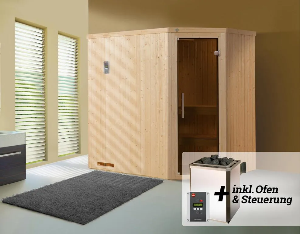 Elementsauna VARBERG Eck 1 GT,