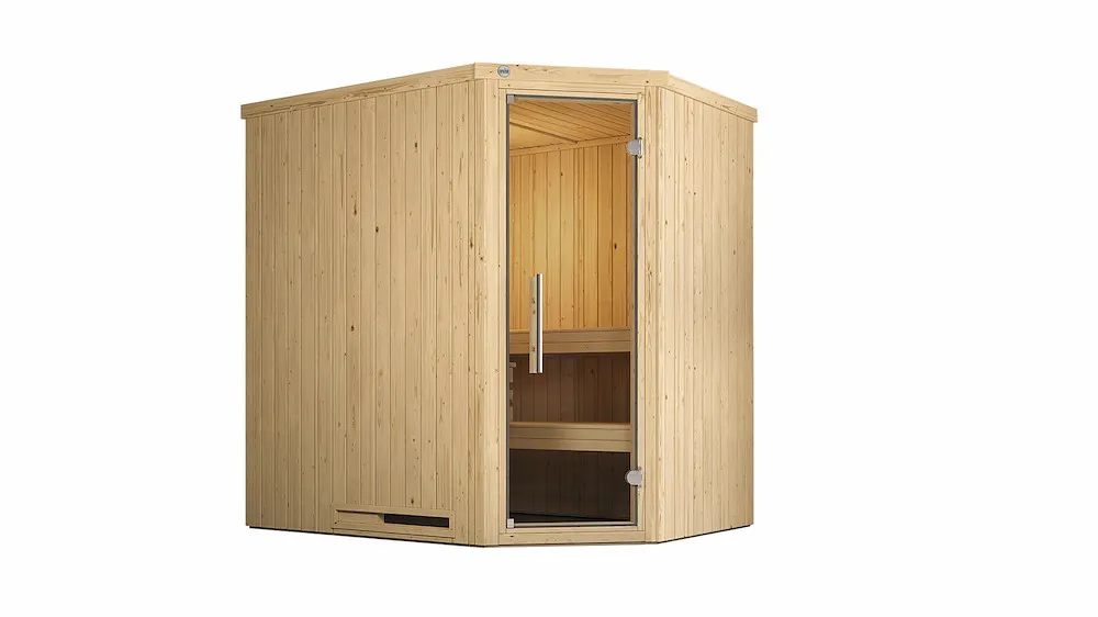 Elementsauna VARBERG Eck 1 GT,
