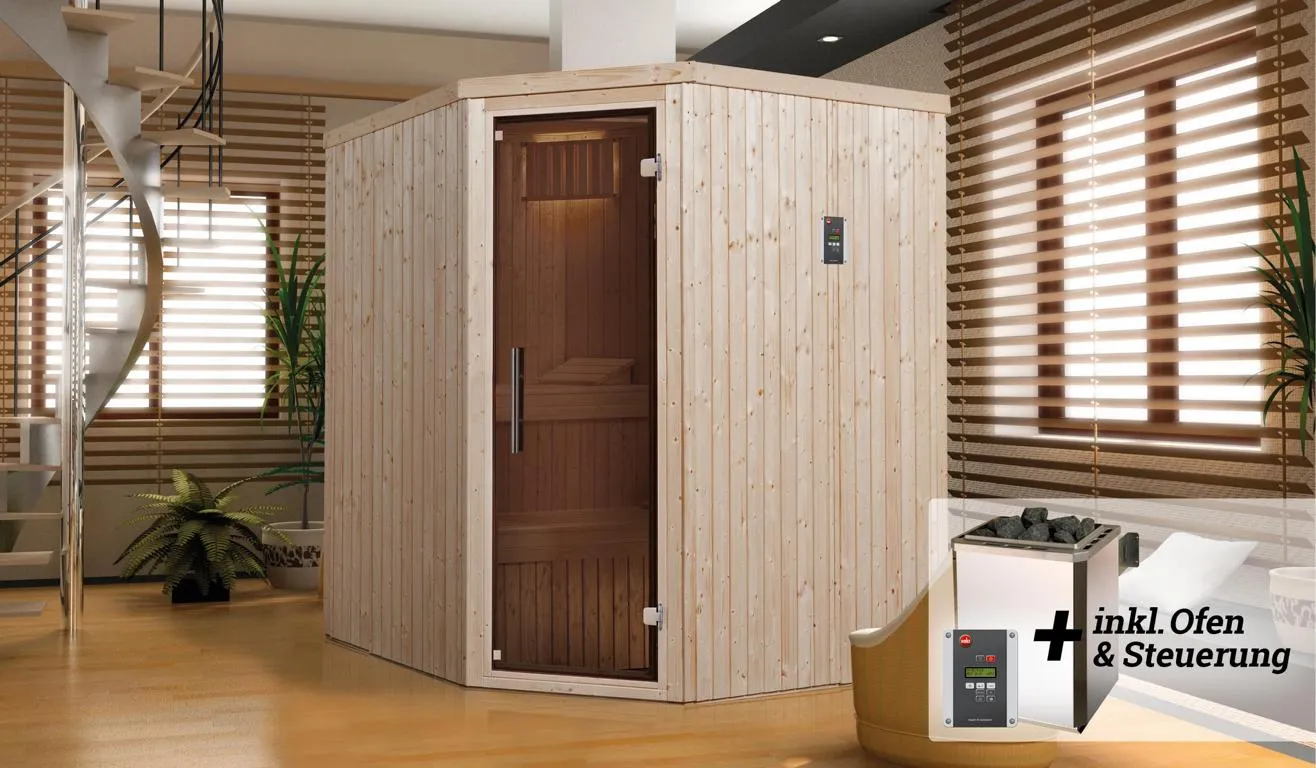 Elementsauna VARBERG Eck 2 GT,