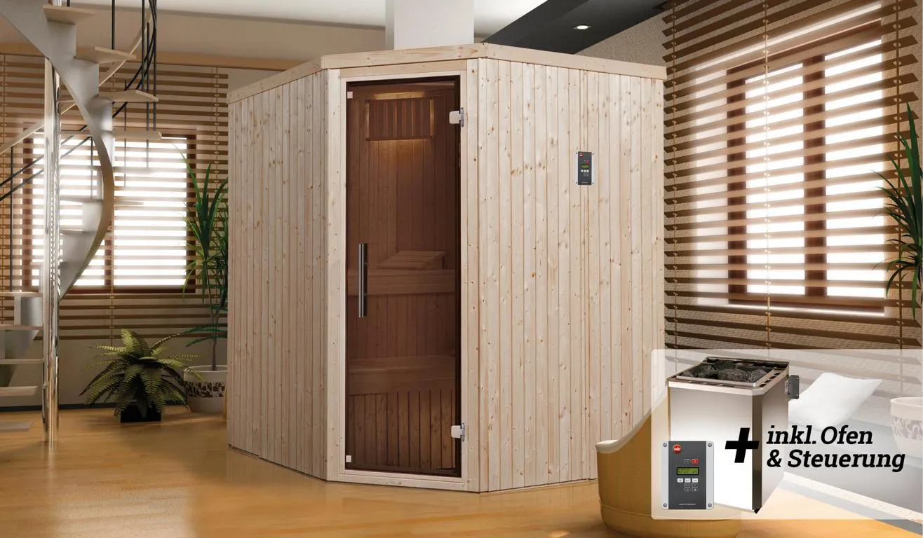 Elementsauna VARBERG Eck 2 GT,