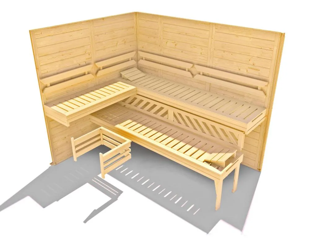 Elementsauna VARBERG 4 HT,