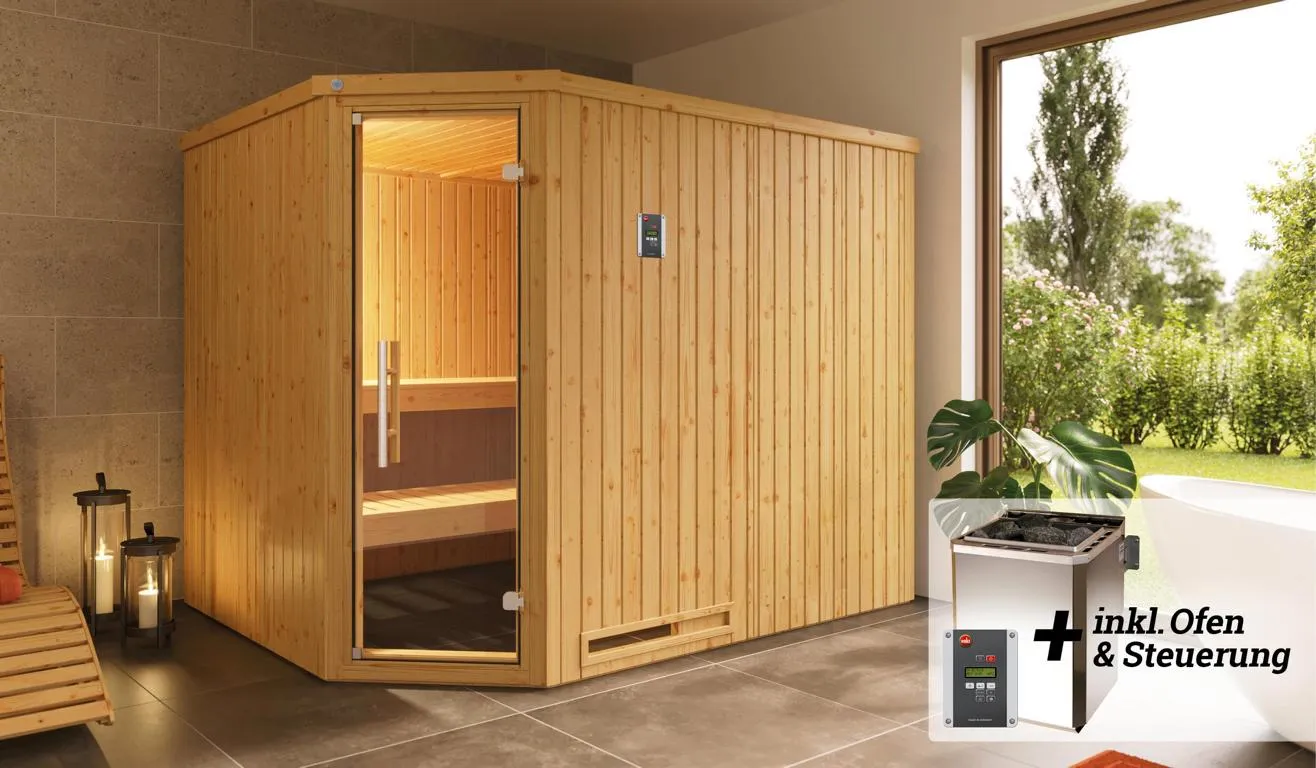Elementsauna VARBERG 4 GT,