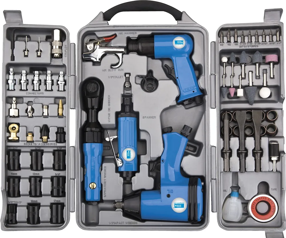 Druckluftger&auml;te-Set 71tlg.